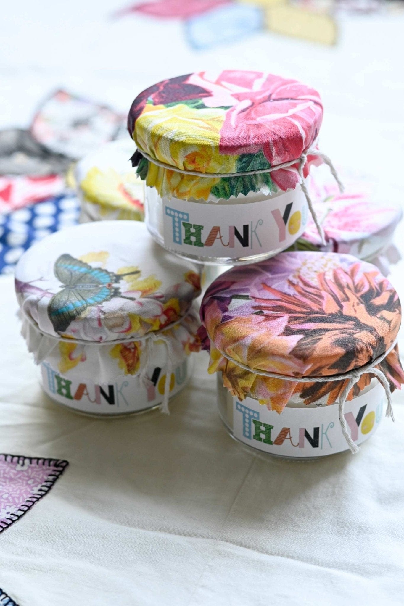 Lazybones Homewares Thank You Candle