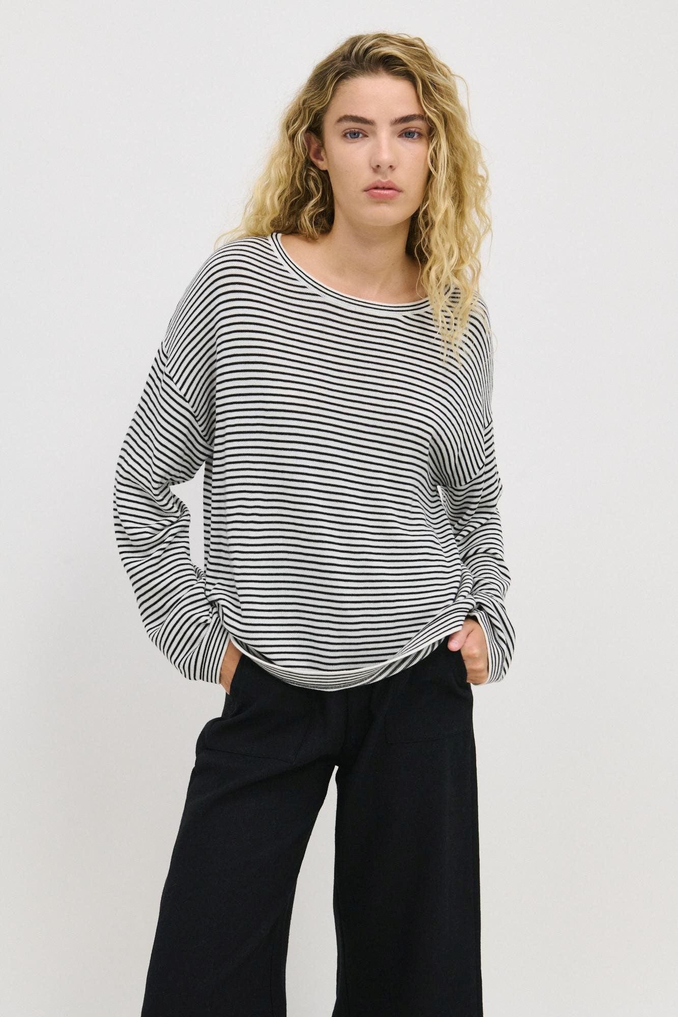 Little Lies Fashion Little Lies -  Little Lies Daisy Stripe Top
