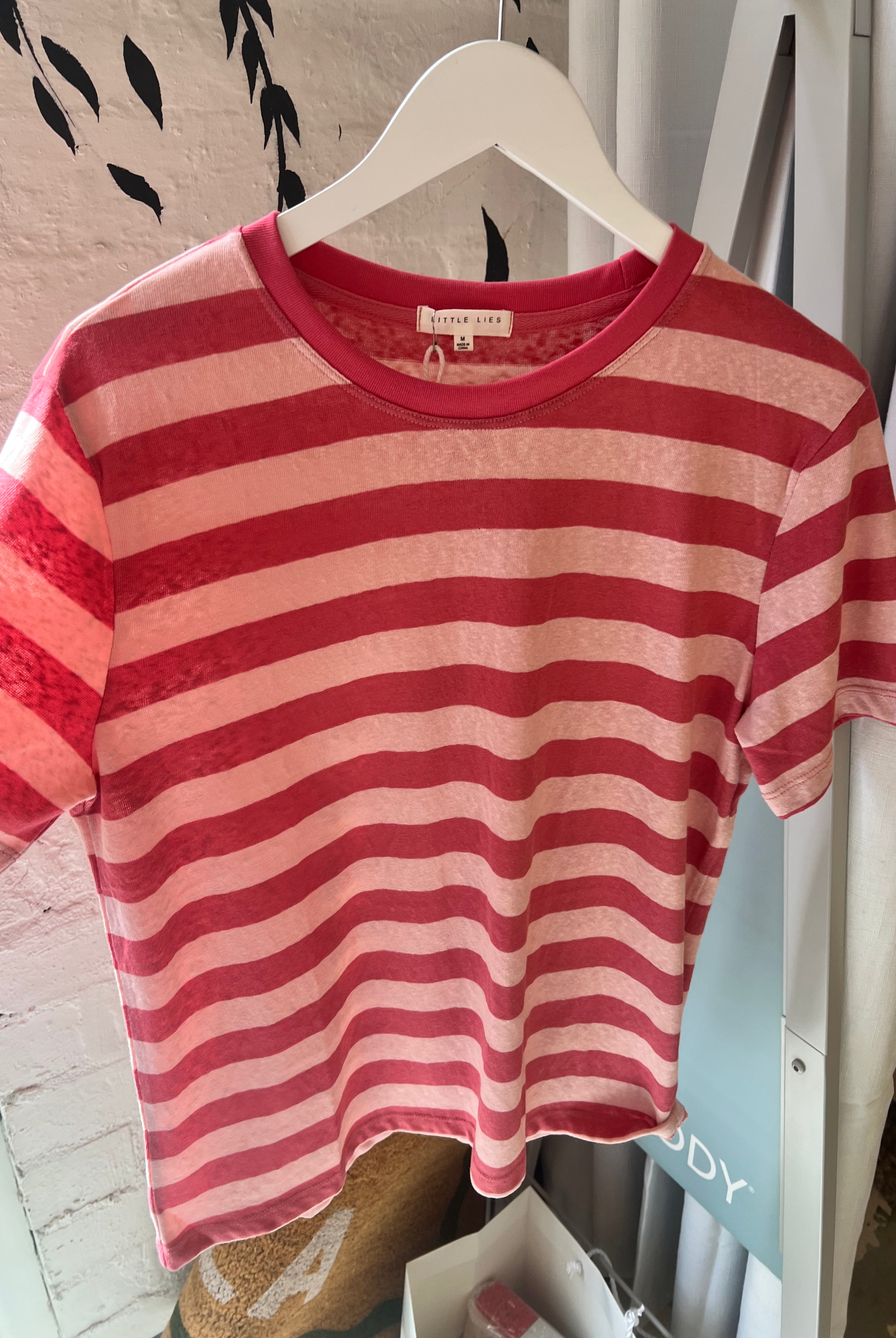 Little Lies Fashion Little Lies - Tilly Tee - Pink- S25071001