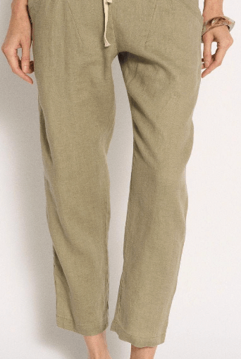 Buy Little Lies Luxe Pant - Sage | Women’s Relaxed Tailored Pant Australia by Little Lies - at Hamish + Grace
