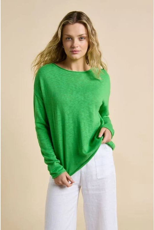 Buy Little Lies - Nellie Top - Green - S23052904 by Little Lies - at Hamish + Grace