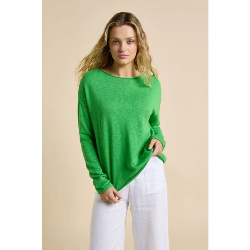 Buy Little Lies - Nellie Top - Green - S23052904 by Little Lies - at Hamish + Grace