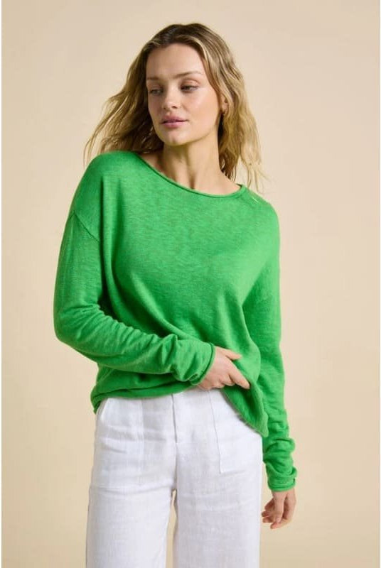 Buy Little Lies - Nellie Top - Green - S23052904 by Little Lies - at Hamish + Grace