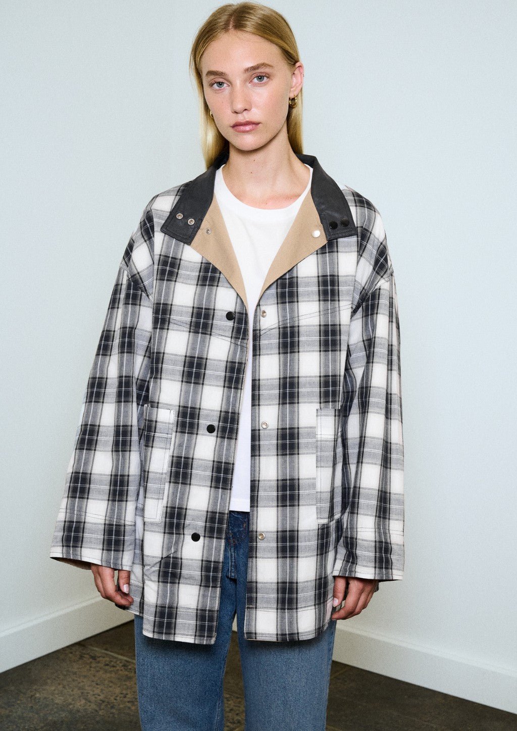 Buy Little Lies - Rylan Reversible Parka – Camel/Black by Little Lies - at Hamish + Grace