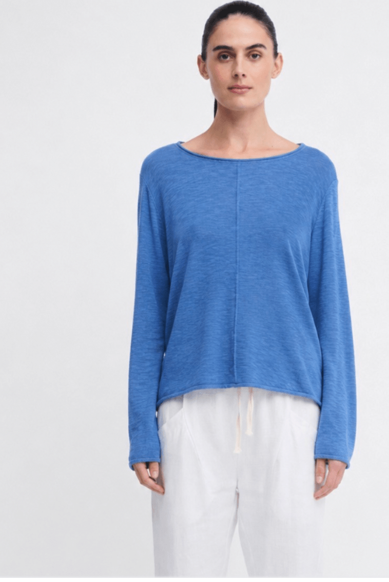 Buy Little Lies - Sacha Top - Cornflower Blue by Little Lies - at Hamish + Grace