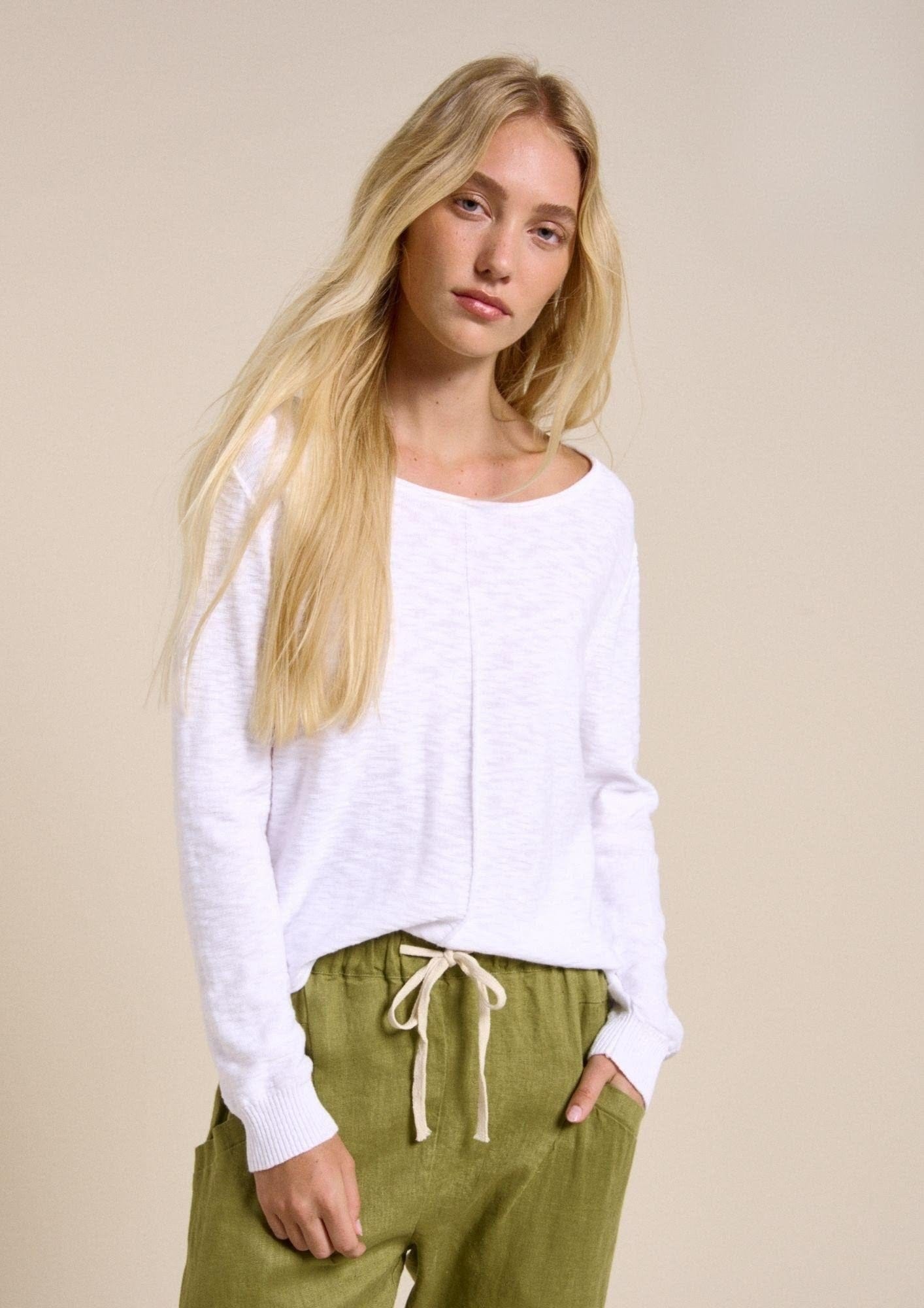 Buy Little Lies - Sacha Top - White by Little Lies - at Hamish + Grace