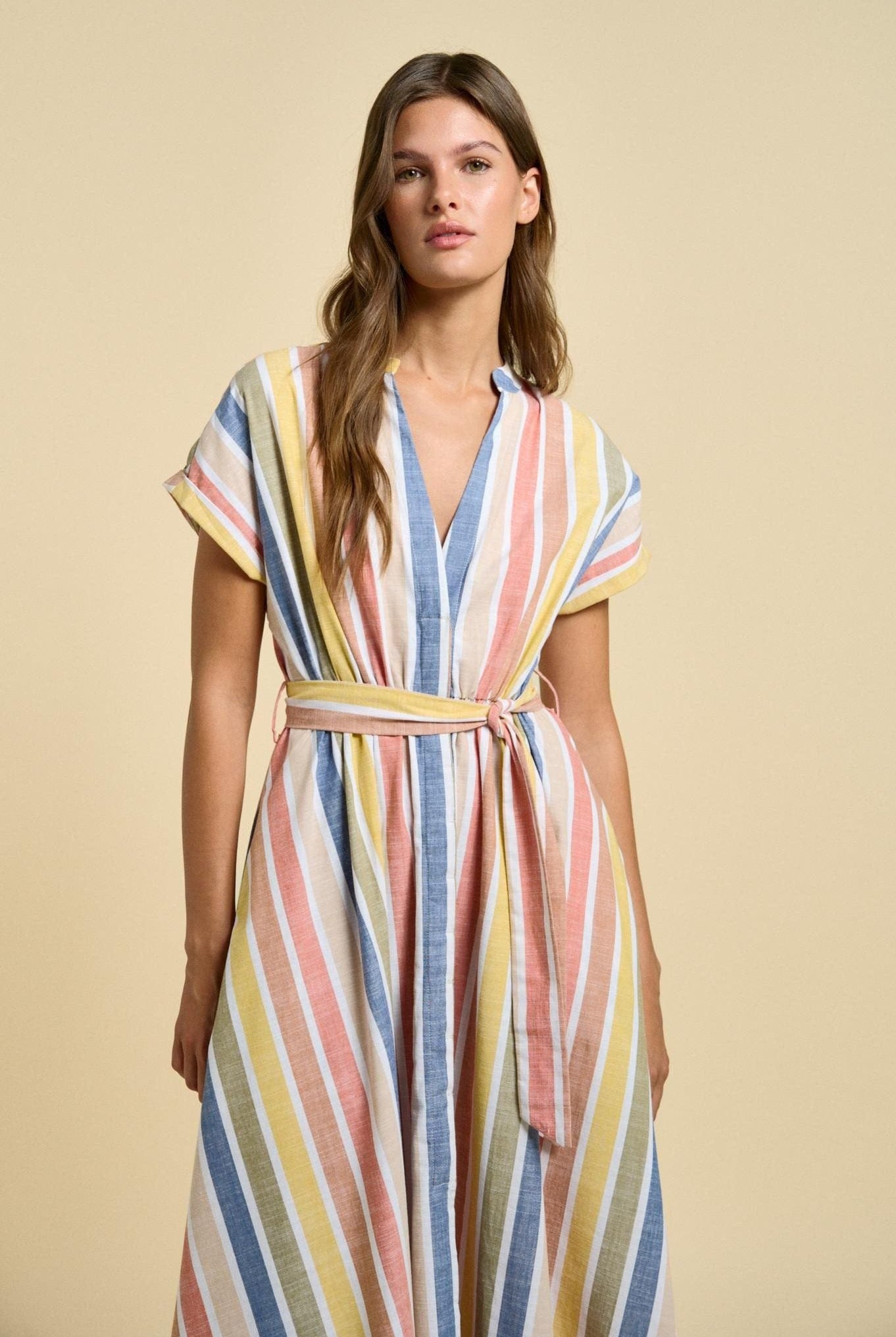 Buy Little Lies Sofie Dress – Stripe by Little Lies - at Hamish + Grace
