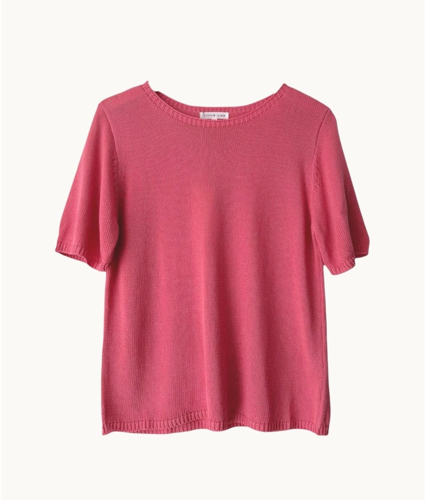 Buy Little Lies - Summer Tee – French Fuschia by Little Lies - at Hamish + Grace