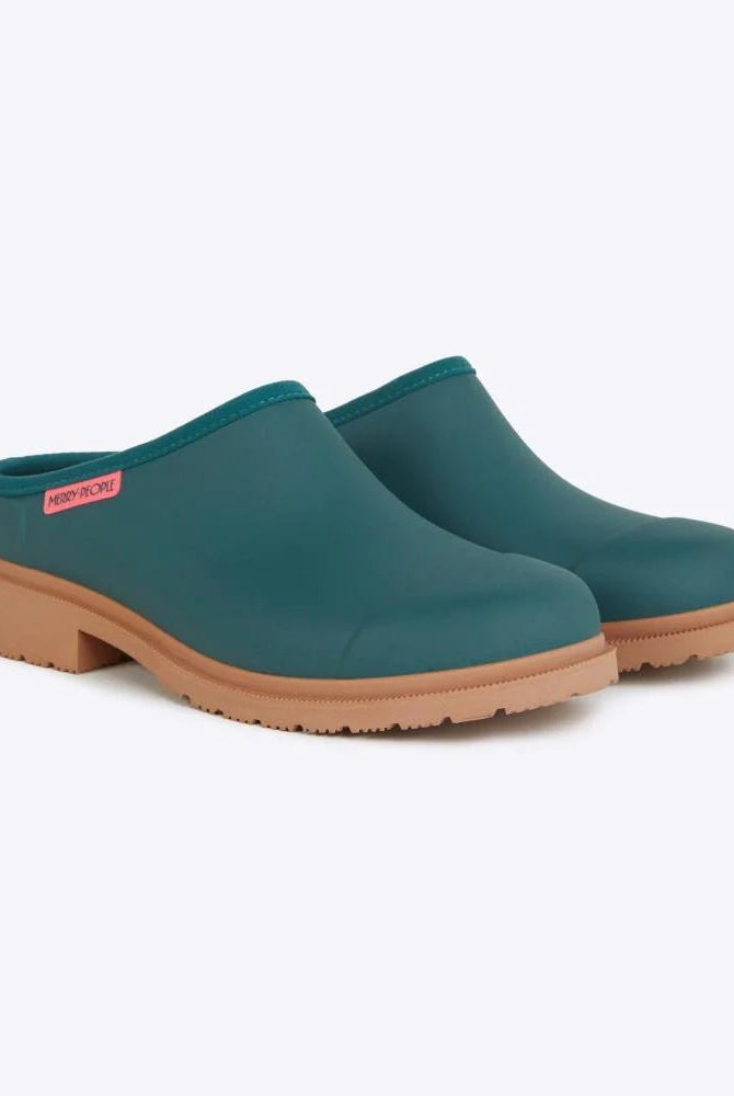 Buy Merry People - Billie Clog - Teal by Merry People - at Hamish + Grace