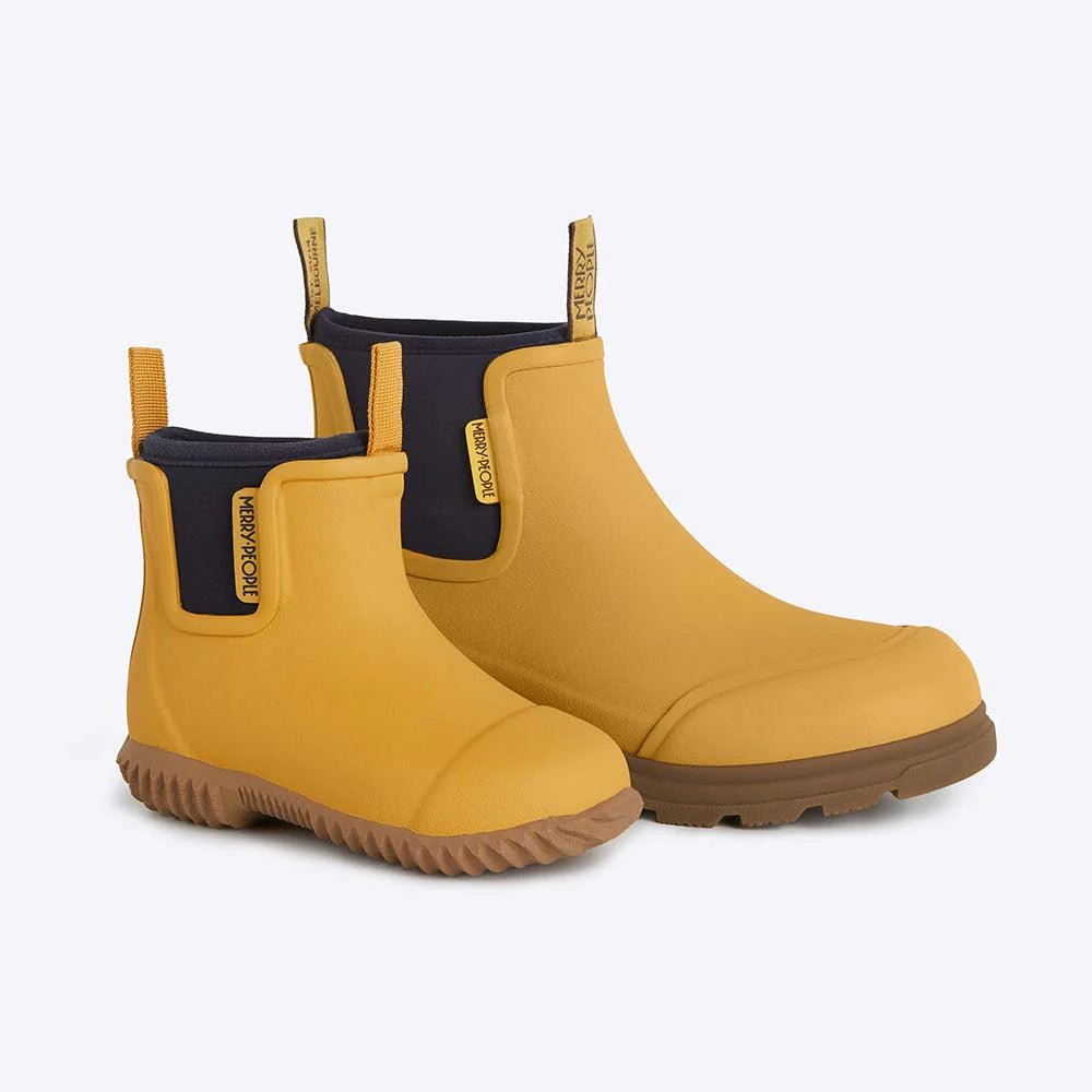 Buy Merry People - Bobbi Kids Gumboot - Mustard by Merry People - at Hamish + Grace
