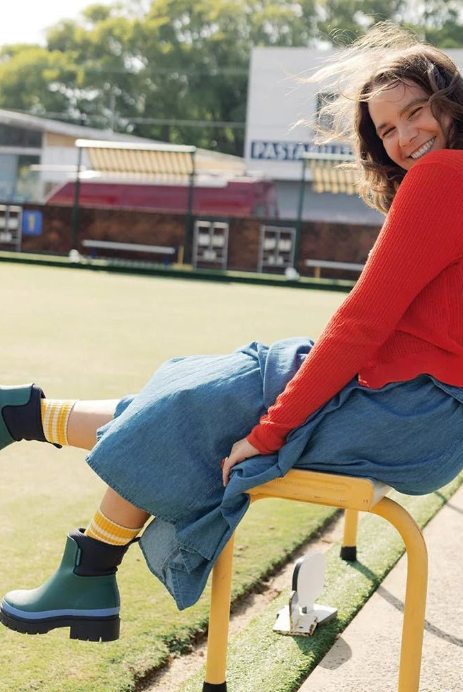 Buy Merry People - Tully Ankle Boot - Ocean Green by Merry People - at Hamish + Grace