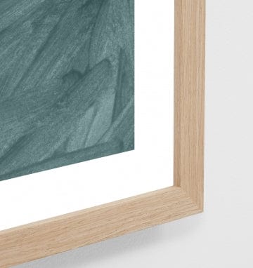 Buy Middle of Nowhere - Morning Reflection Teal 1 Print by Middle of Nowhere - at Hamish + Grace