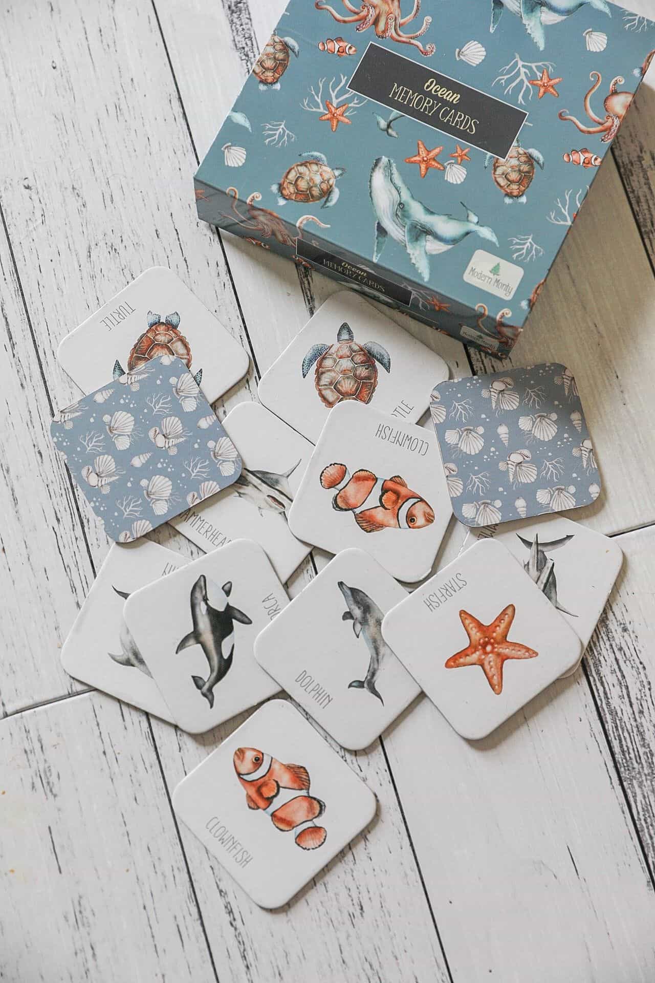Buy Modern Monty - Ocean Memory Cards by Modern Monty - at Hamish + Grace
