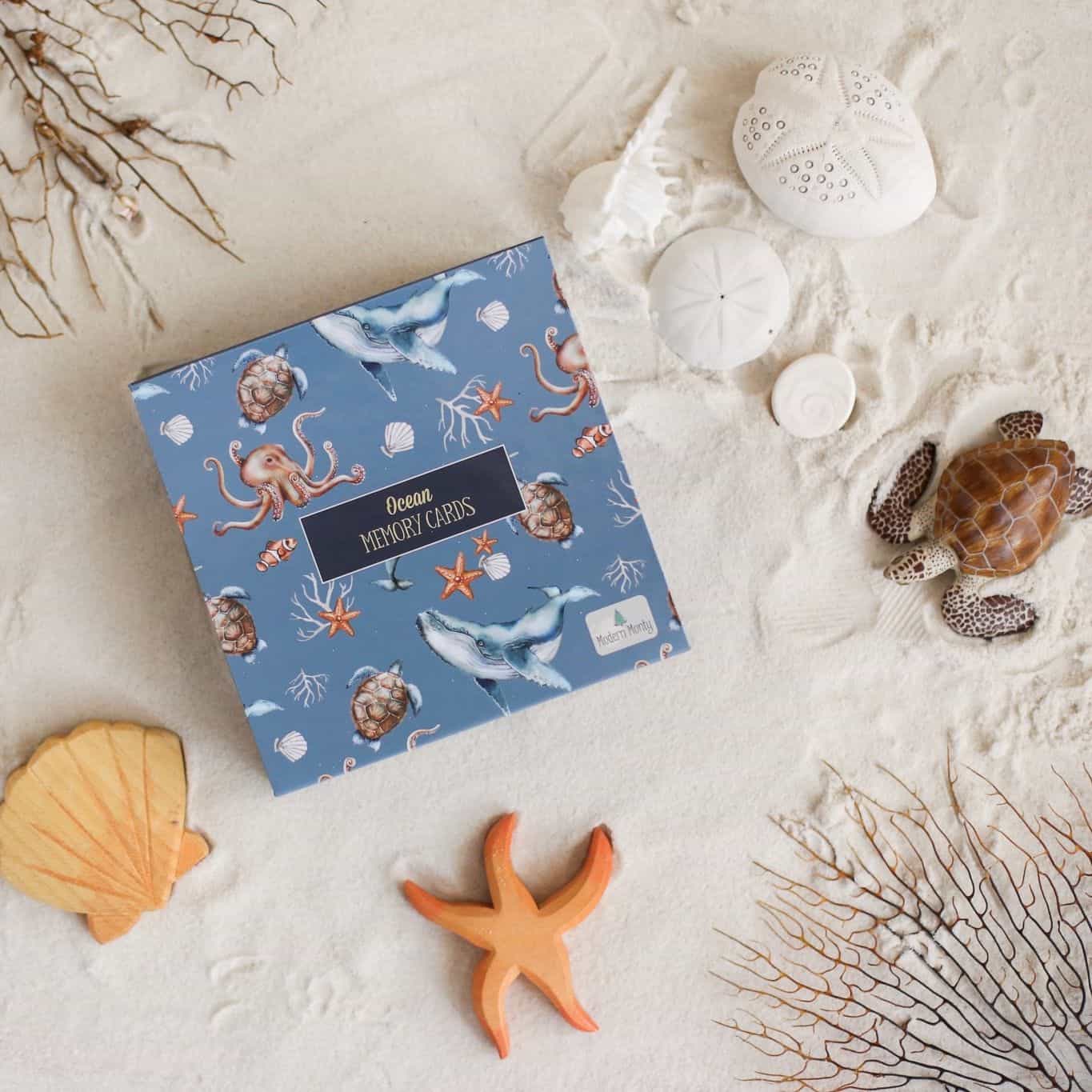 Buy Modern Monty - Ocean Memory Cards by Modern Monty - at Hamish + Grace