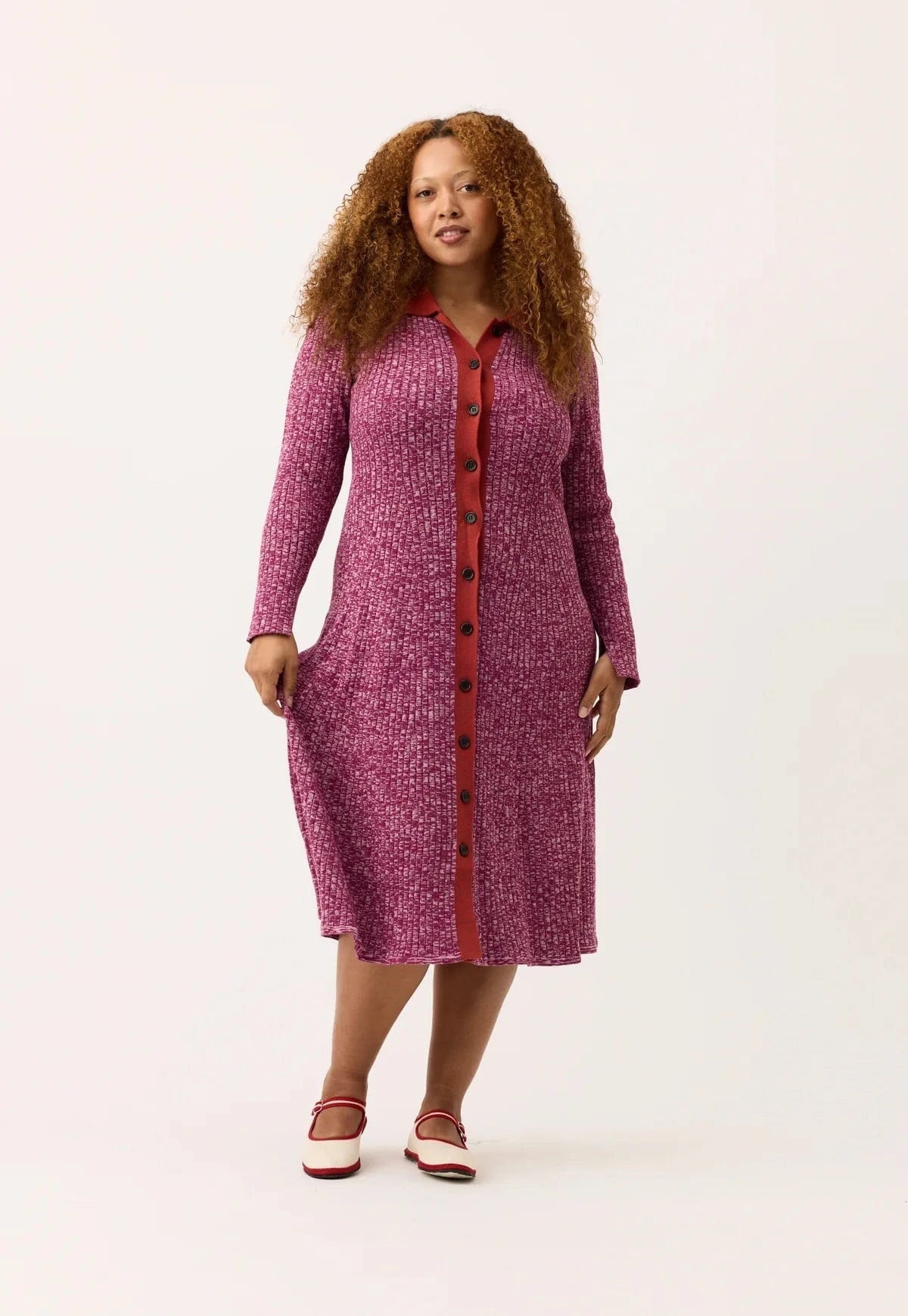 Nancybird Fashion Nancybird - Elara Dress Mulberry