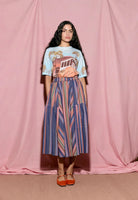 Nancybird Fashion Nancybird - Eula Line Check Skirt