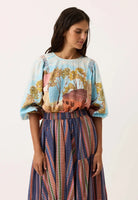 Nancybird Fashion Nancybird - Eula Line Check Skirt