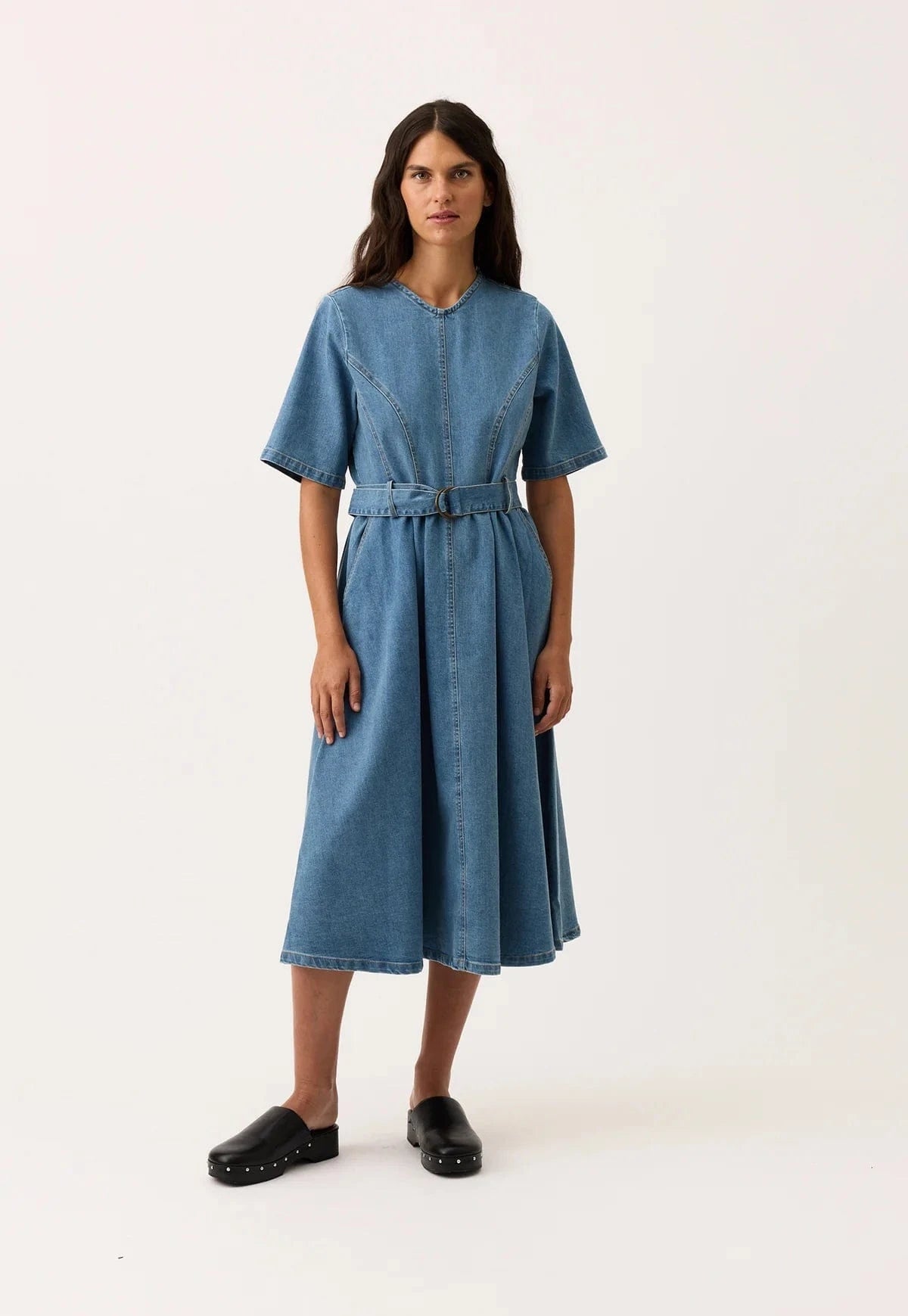 Nancybird Fashion Nancybird - Mona Dress Denim