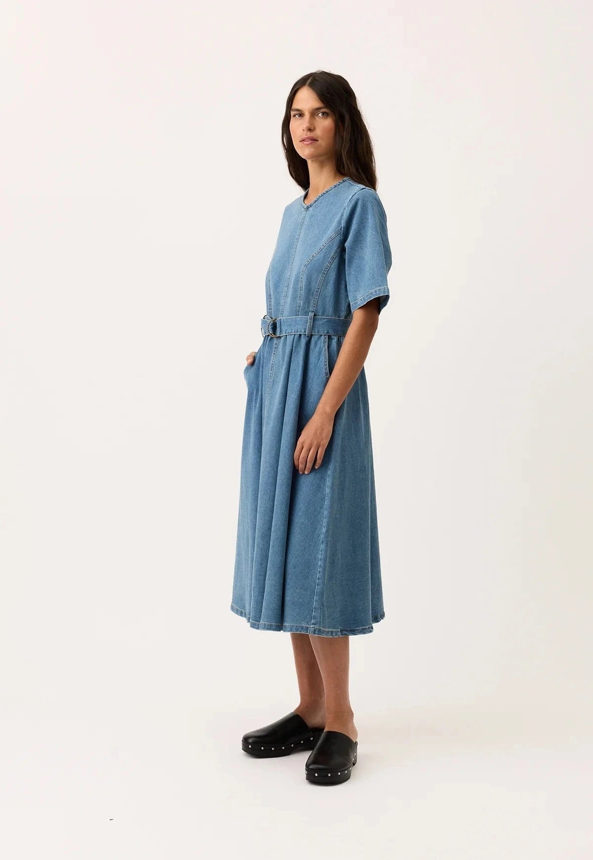 Nancybird Fashion Nancybird - Mona Dress Denim