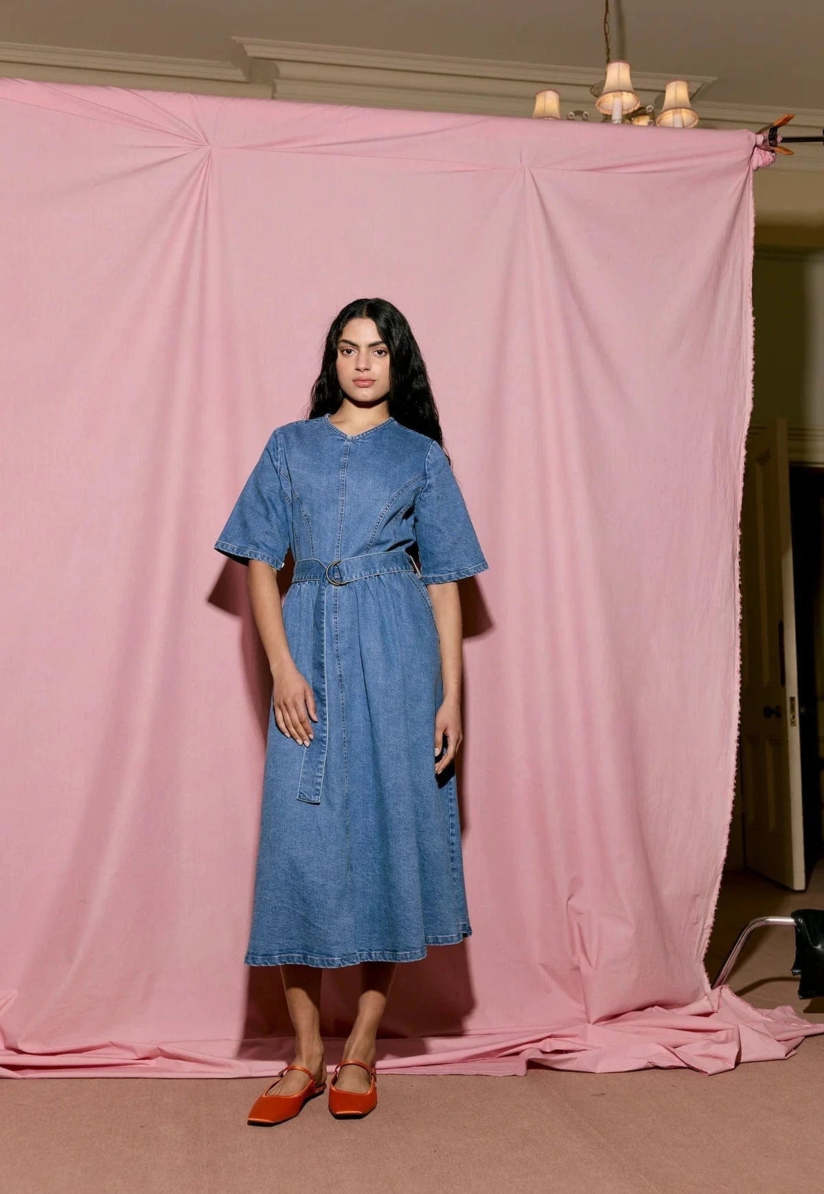 Nancybird Fashion Nancybird - Mona Dress Denim