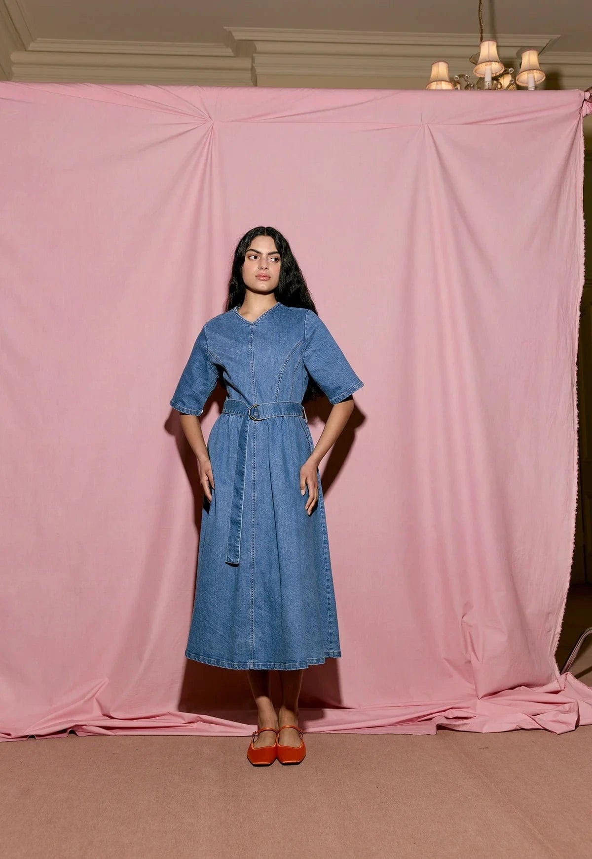 Nancybird Fashion Nancybird - Mona Dress Denim