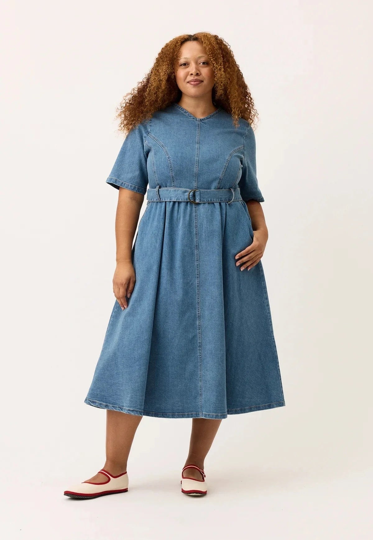 Nancybird Fashion Nancybird - Mona Dress Denim
