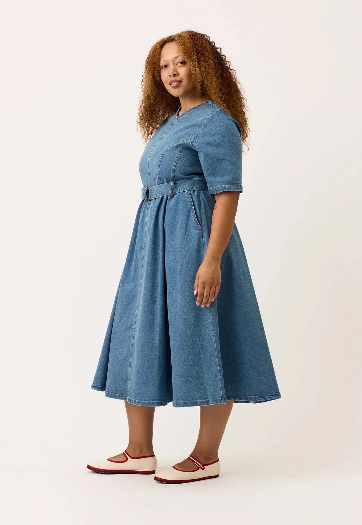 Nancybird Fashion Nancybird - Mona Dress Denim