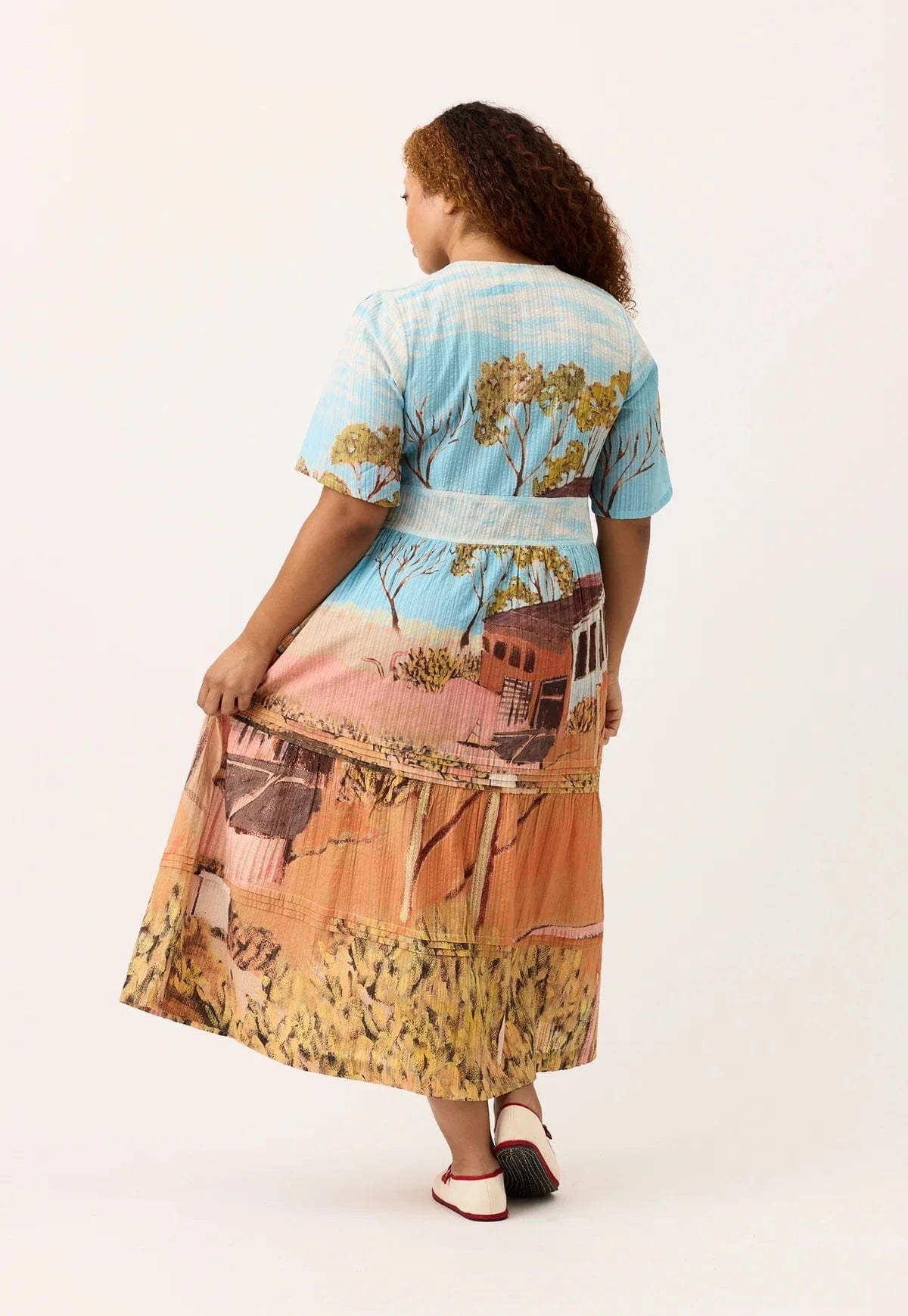 Nancybird Fashion Nancybird - Tied Mabel Shack Dress