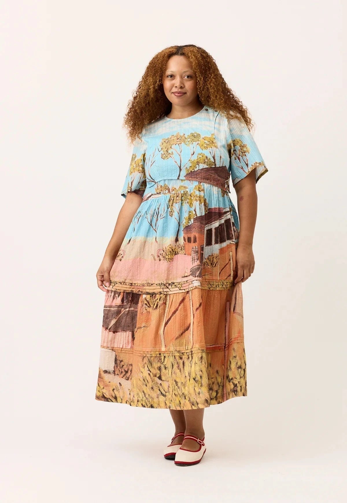Nancybird Fashion Nancybird - Tied Mabel Shack Dress