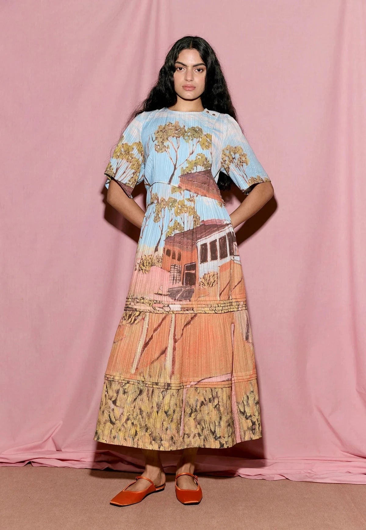 Nancybird Fashion Nancybird - Tied Mabel Shack Dress