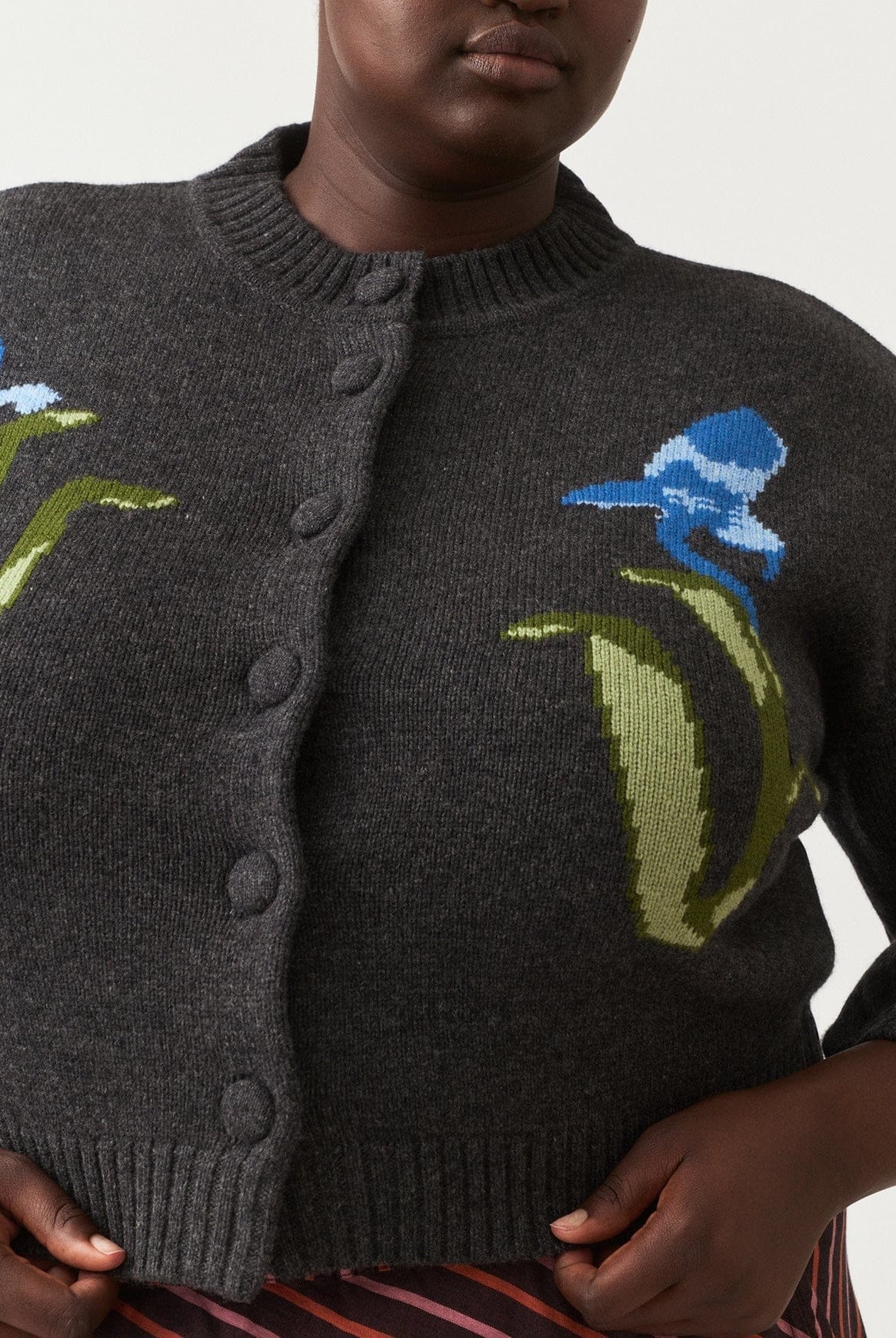 Buy Nancybird - Iris Cardigan - Charcoal by Nancybird - at Hamish + Grace