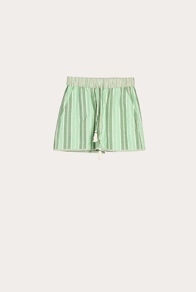 Buy Nancybird - Iris Short - Green Stripe by Nancybird - at Hamish + Grace