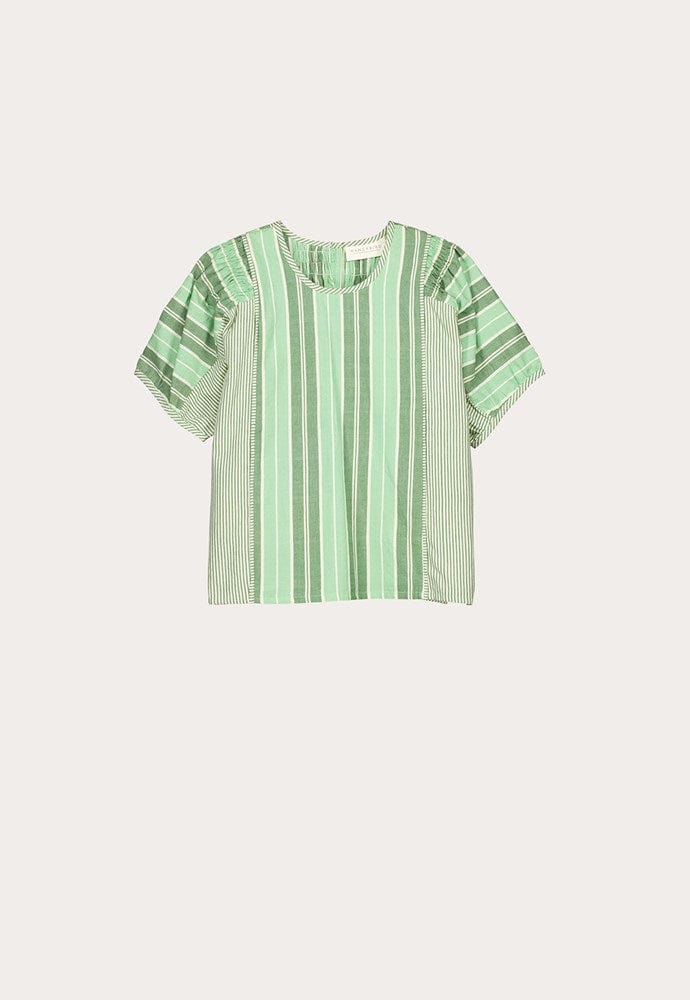 Buy Nancybird - Jolene Top - Green Stripe by Nancybird - at Hamish + Grace