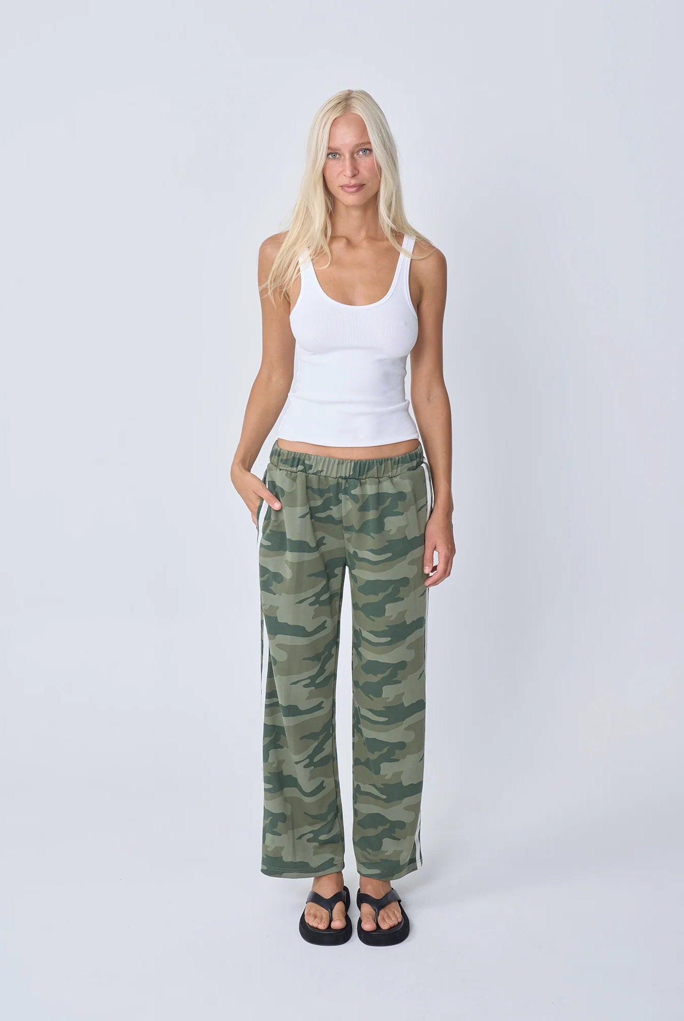 Buy Near The Sea - Camo Track Pant by Near The Sea - at Hamish + Grace
