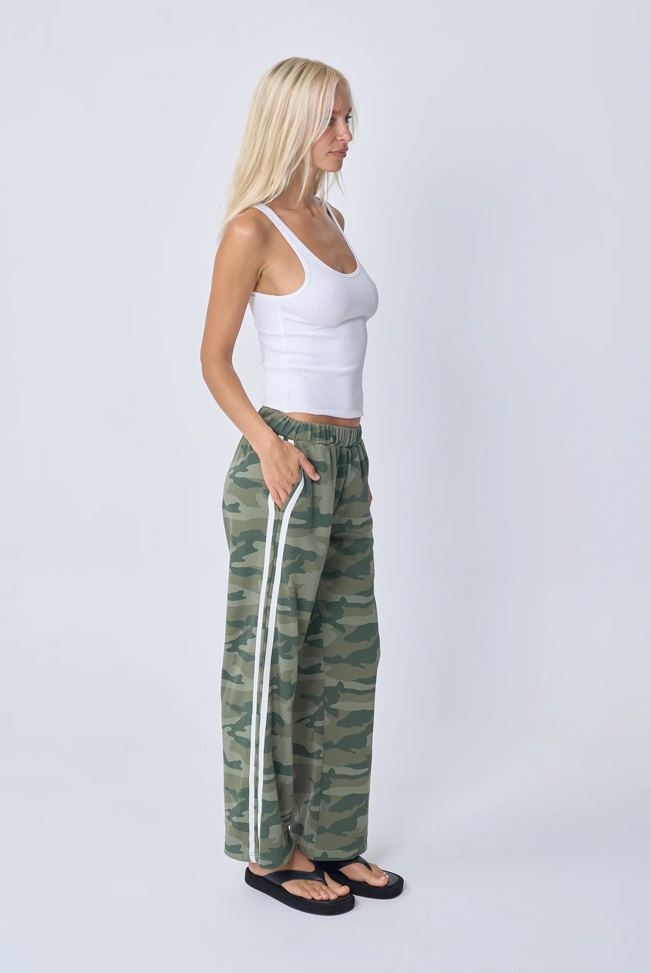 Buy Near The Sea - Camo Track Pant by Near The Sea - at Hamish + Grace