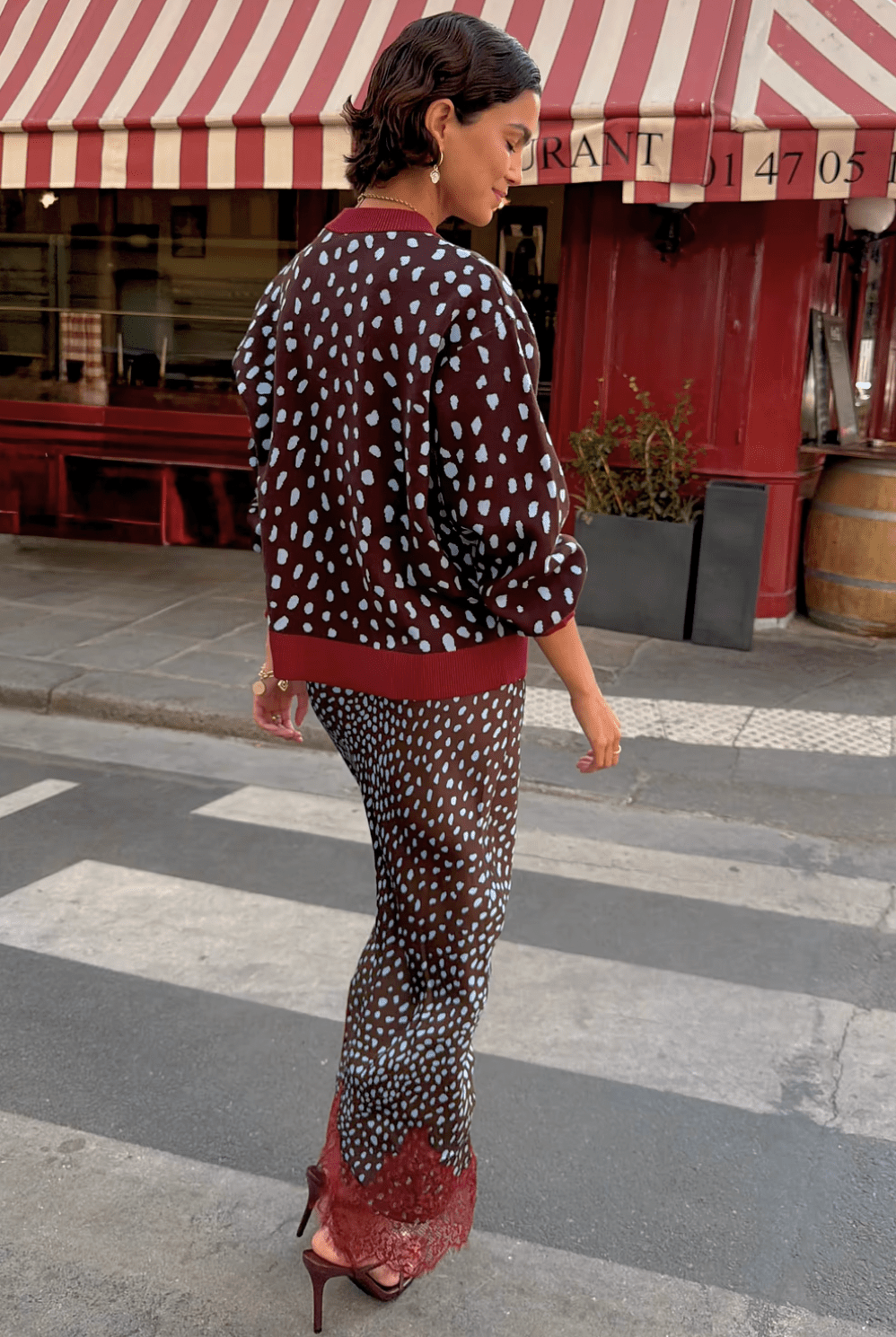 Buy Never Fully Dressed - Chocolate Deer Midi Maeva Skirt by Never Fully Dressed - at Hamish + Grace