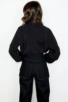 Never Fully Dressed Fashion Never Fully Dressed - Black Scallop Detail Jeans