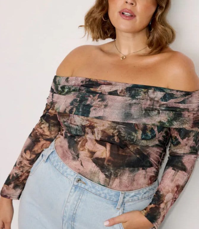 Never Fully Dressed Fashion Never Fully Dressed - Romantic Diaz Mesh Top