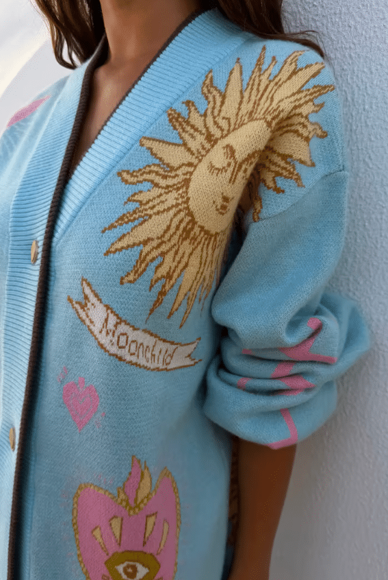 Buy Never Fully Dressed - Never Fully Dressed Mystical Cardigan by Never Fully Dressed - at Hamish + Grace