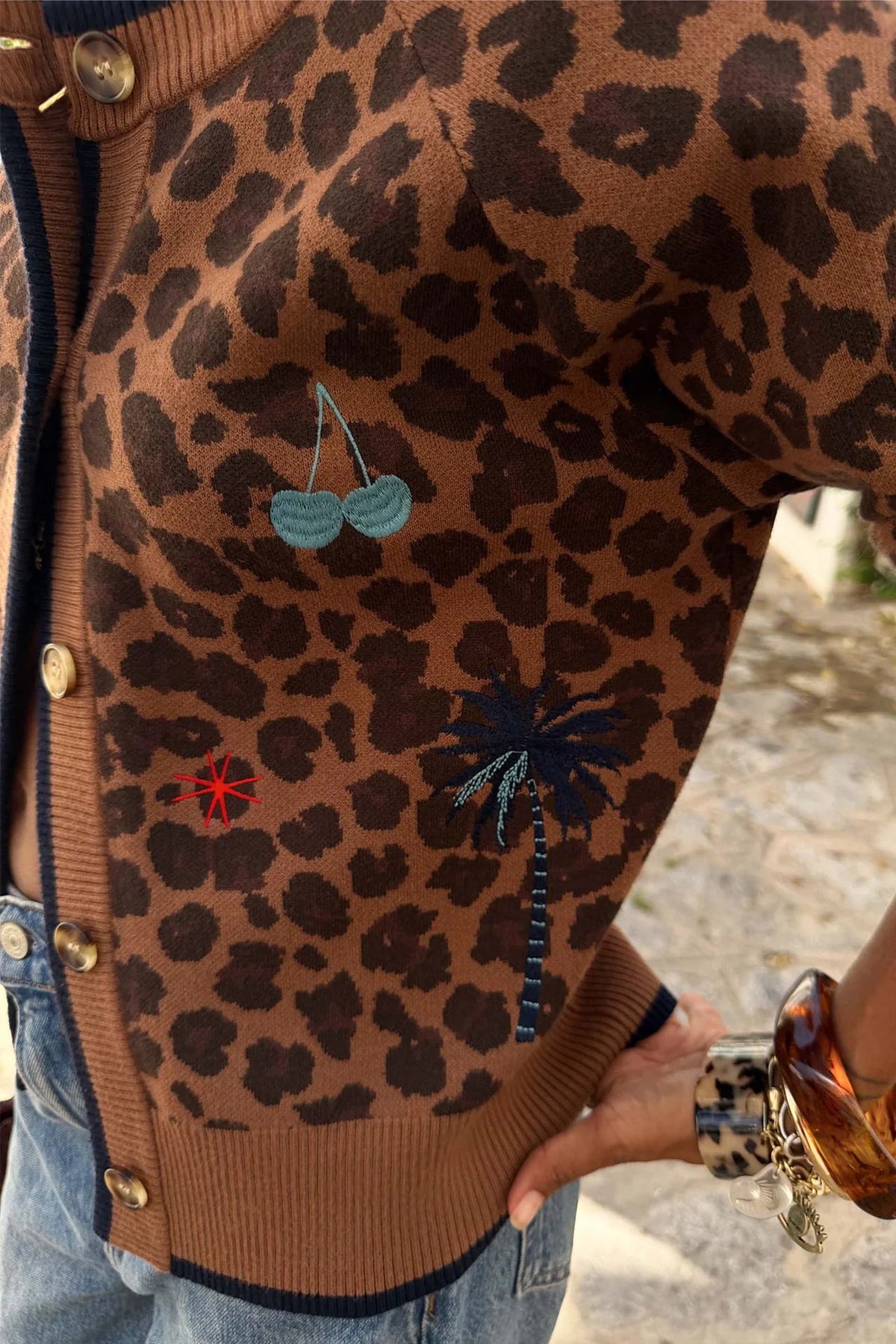 Buy NFD - Leopard Cheryl Cardigan by Never Fully Dressed - at Hamish + Grace