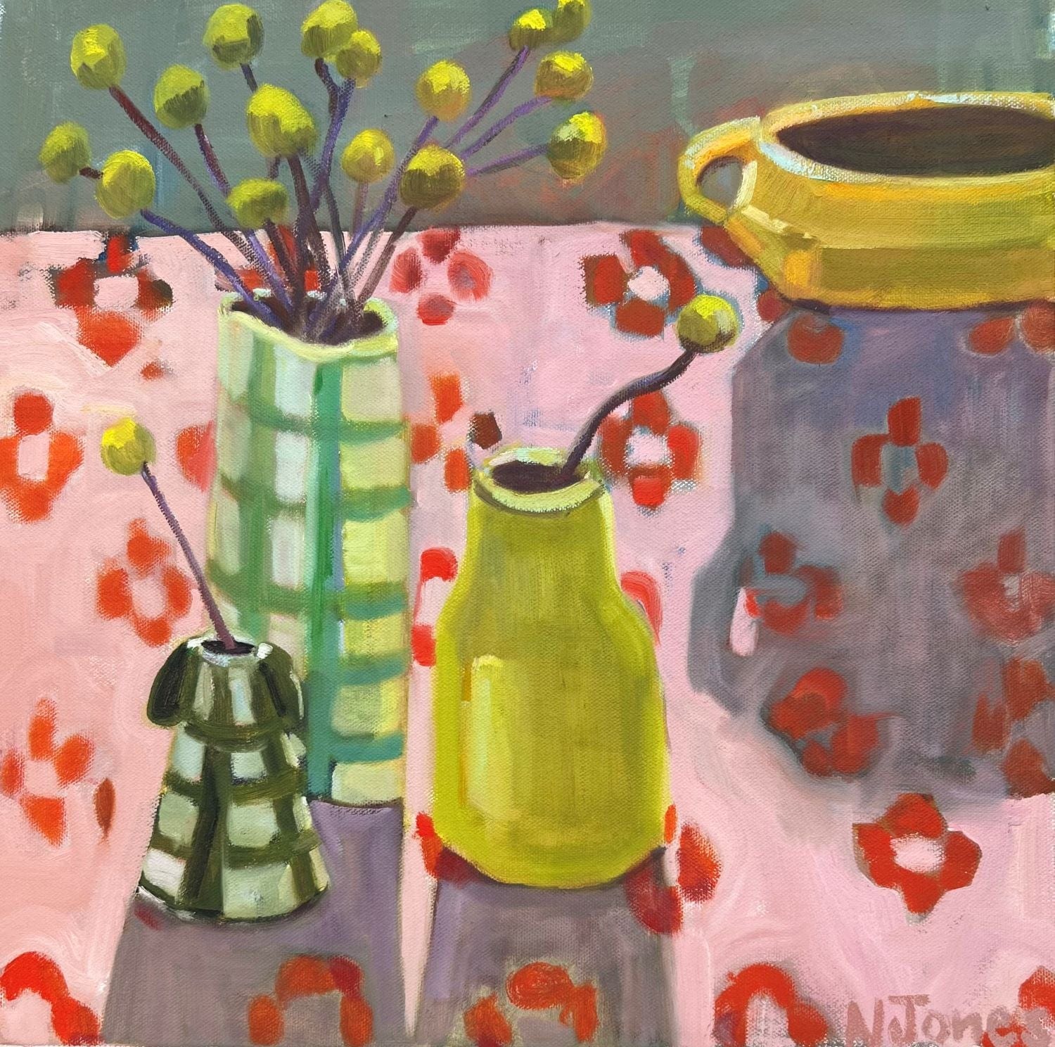 Nicola Jones Homeware Nicola Jones - First Thing - Original Art