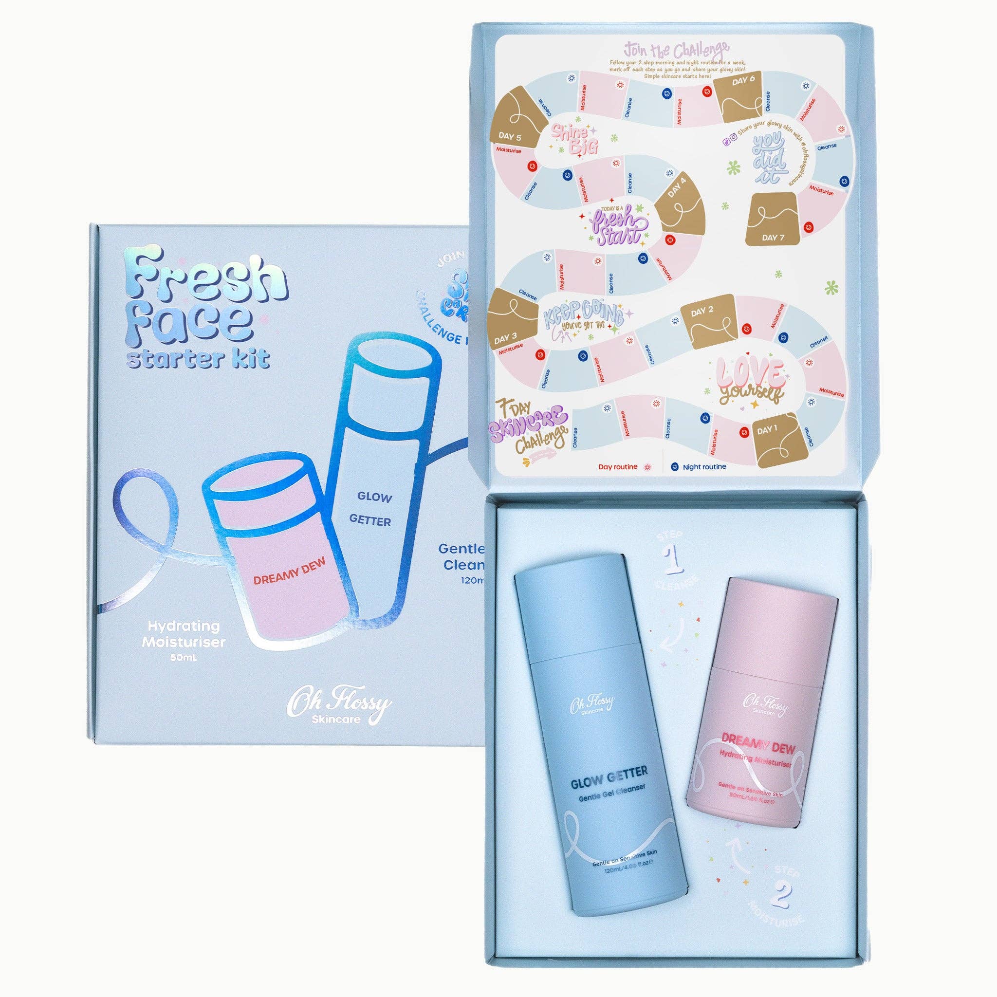 Oh Flossy Oh Flossy Skincare - Fresh Face Starter Kit