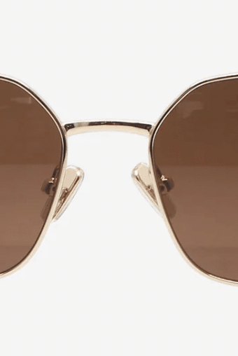 Buy Reality Eyewear - Limelight - Gold Brown by Reality Eyewear - at Hamish + Grace