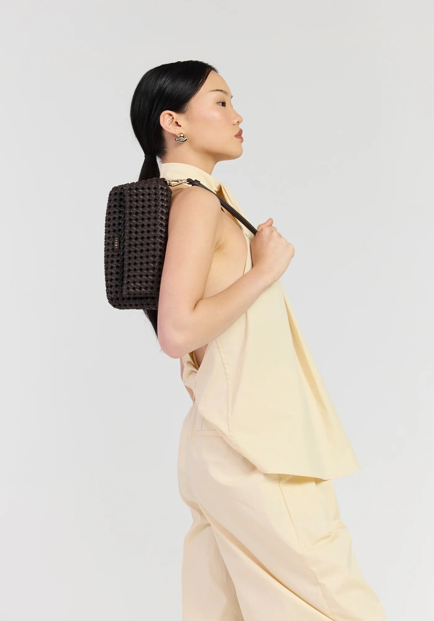 Buy Saben - Milla Shoulder Bag Chocolate by Saben - at Hamish + Grace