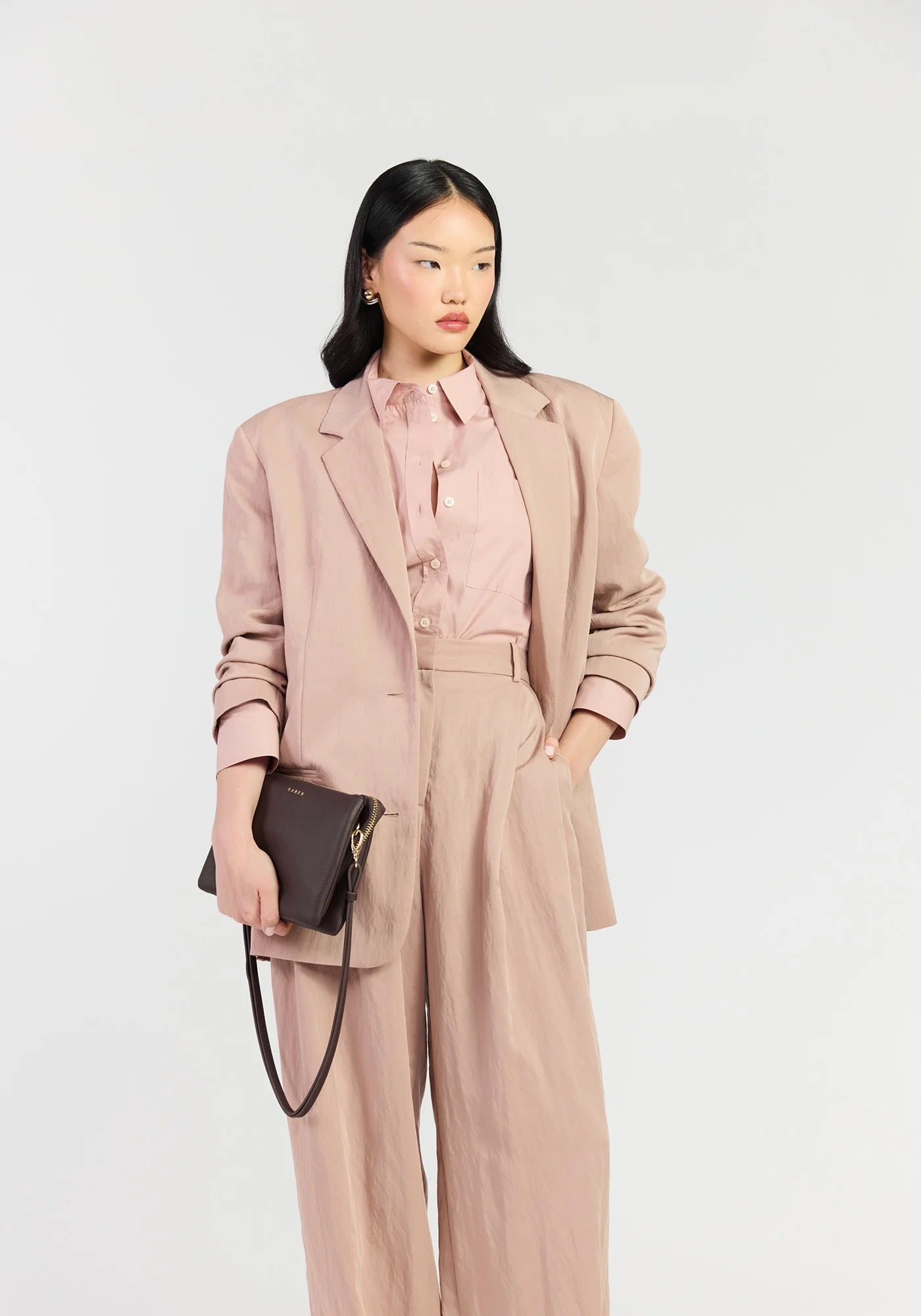 Buy Saben - Tilly's Big Sis Crossbody Cacao by Saben - at Hamish + Grace