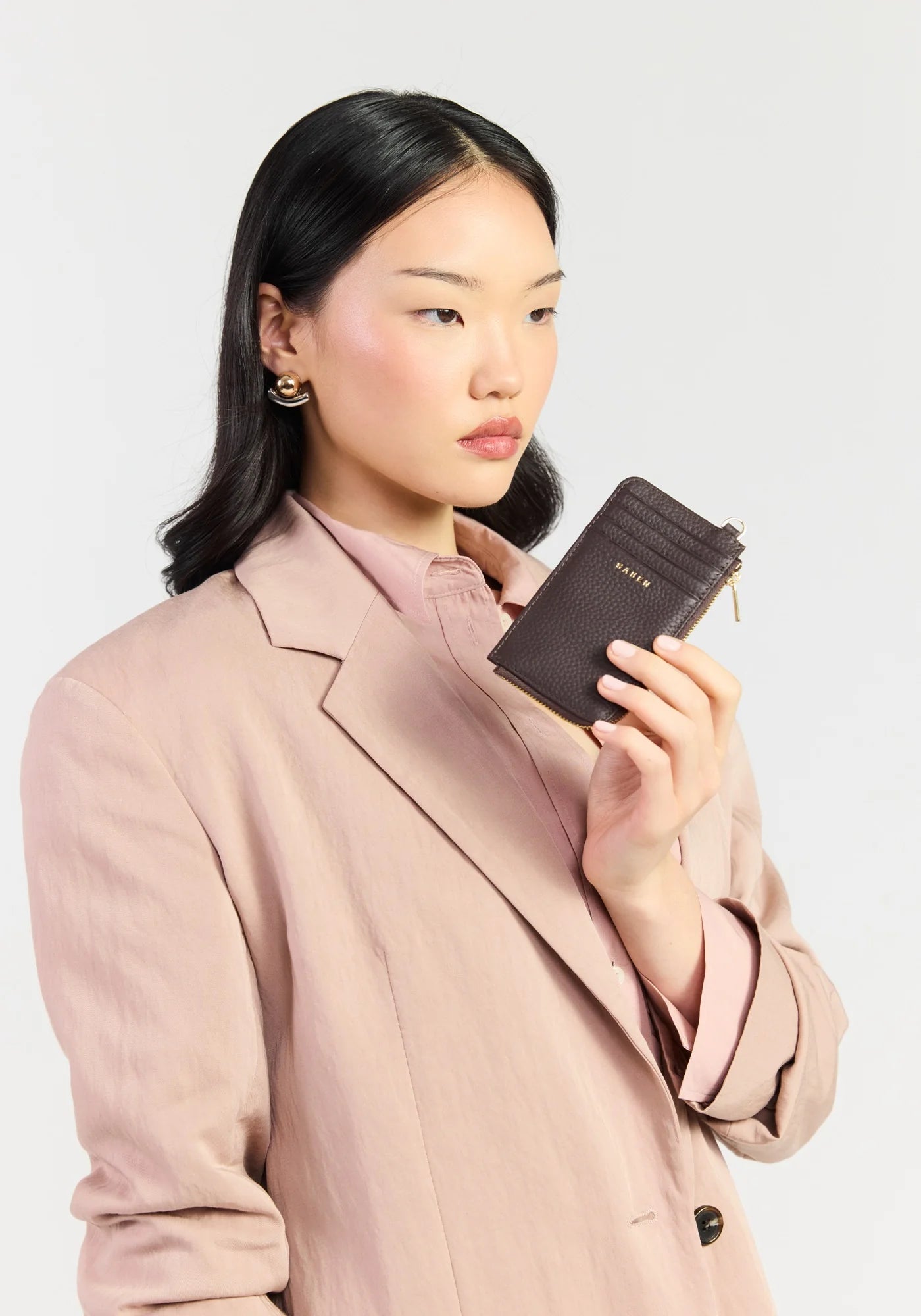 Buy Saben - Winona Card Holder Cacao by Saben - at Hamish + Grace