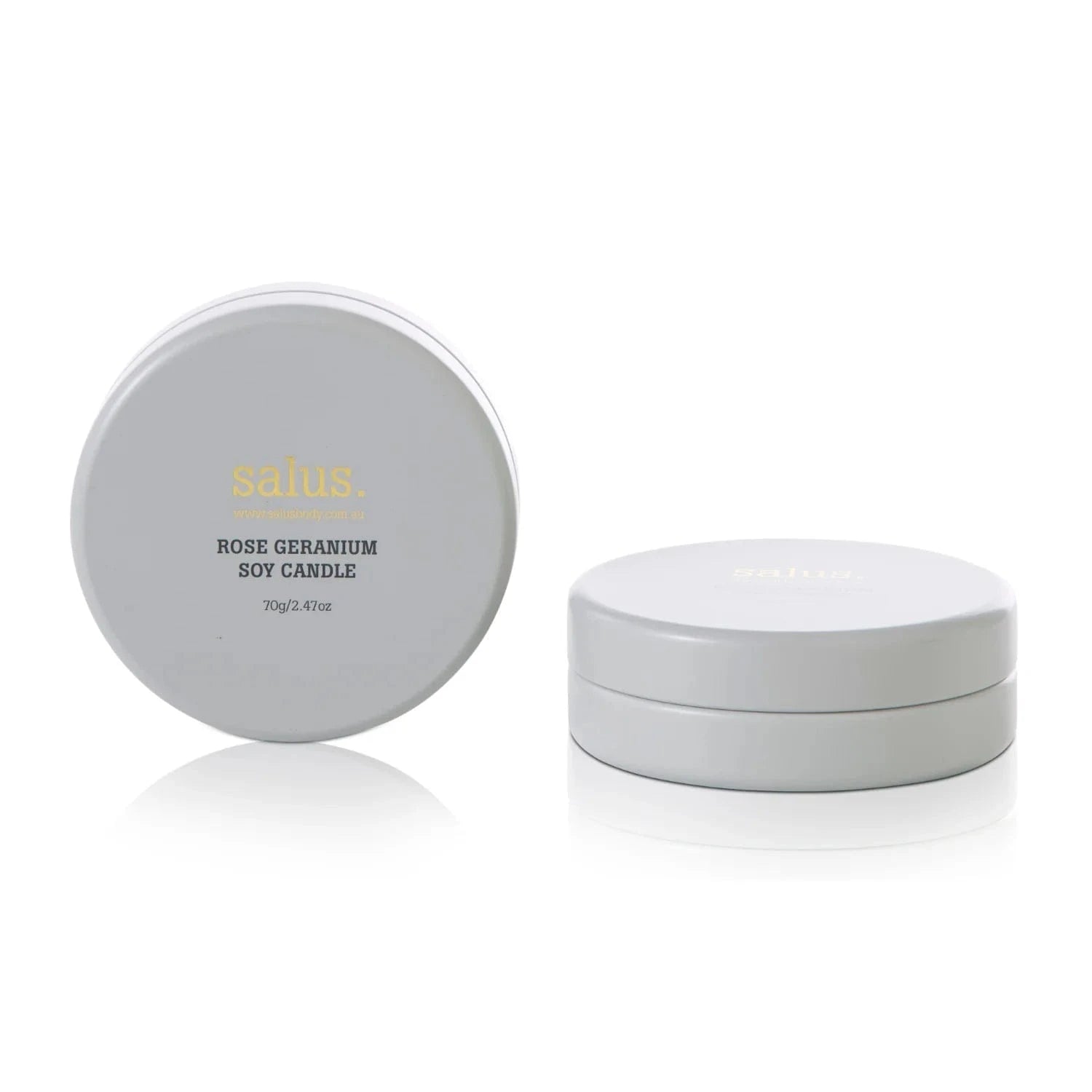 Salus Body Homeware Salus - Rose Geranium Mini Soy Candle