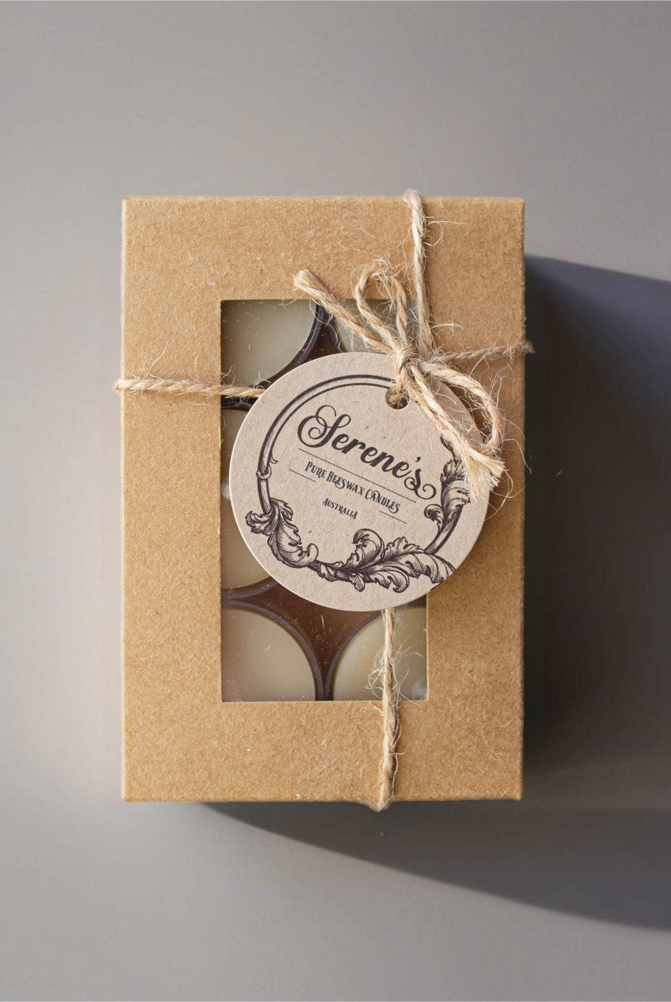 Serenes Beeswax Chandlery Homeware Beeswax Tea Light Candles | Box of 6