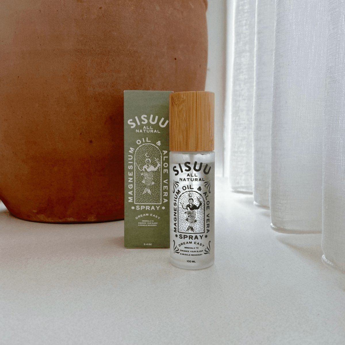 SISUU Bath + Body SISUU Magnesium Oil & Aloe Vera Spray - 100 ml