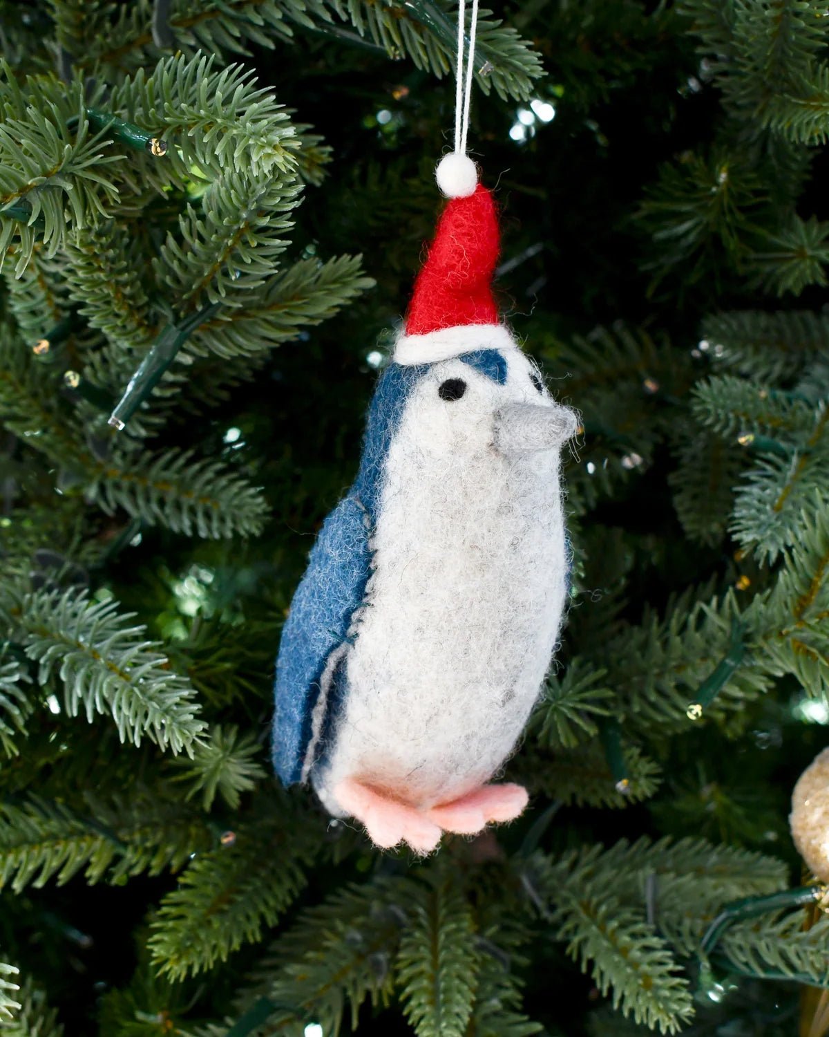 Buy Tara Treasure - Felt Blue Penguin Phillip Island Christmas Ornament by Tara Teasures - at Hamish + Grace